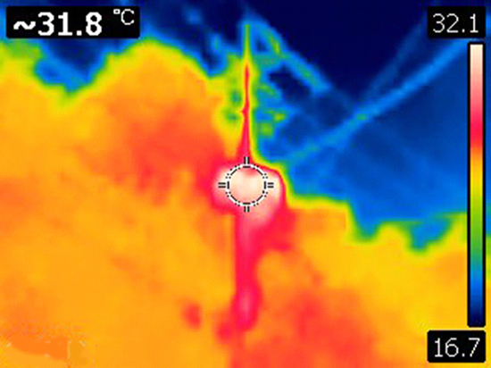 Термограммы высокого качества тепловизора Thermal Expert TE-V1 и тепловизора Thermal Expert TE-Q1 и сравнение их с термограммами более дешевых тепловизоров
